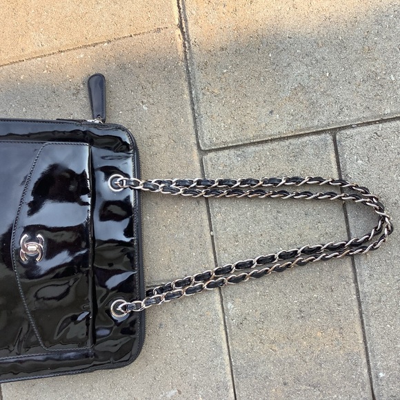 100% Auth. Chanel vintage Camera shoulder bag - Picture 6 of 15